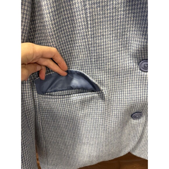 Nasty Gal Collection Light Blue Blazer Size 2 Oversized NWT - Picture 2 of 10